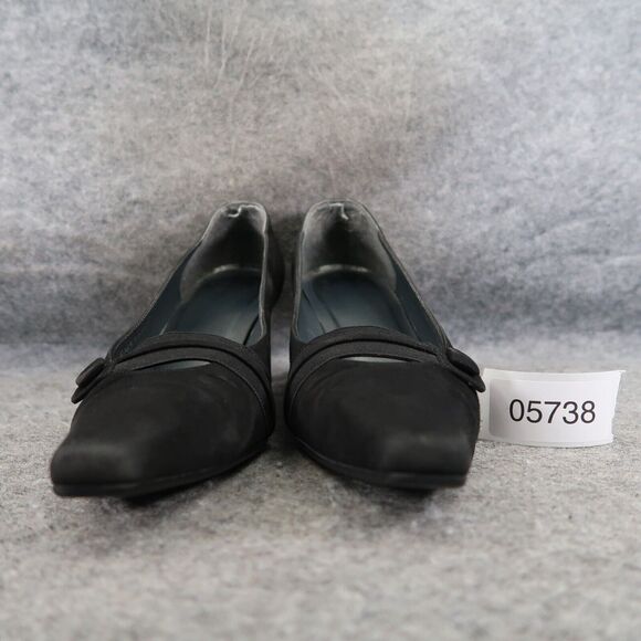 Stuart Weitzman Shoes Womens 8 Pumps Classic Leather Pointed Toe Formal Fashion - Picture 2 of 16